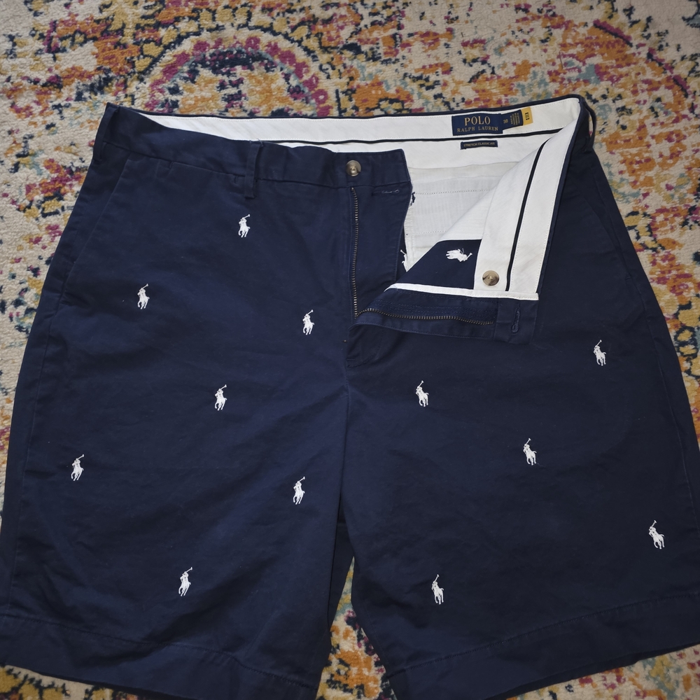 Polo by Ralph Lauren Navy Blue Men Shorts